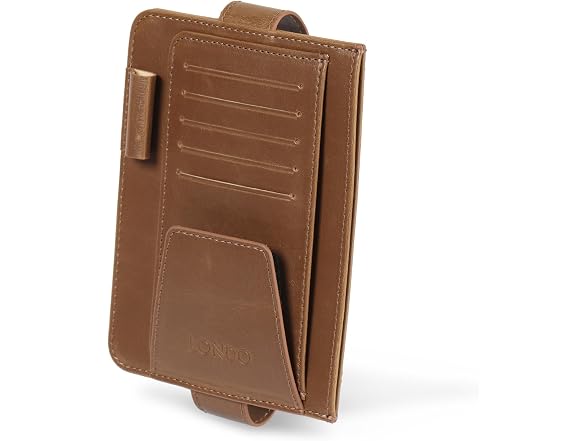Londo Leather Car Visor Organizer