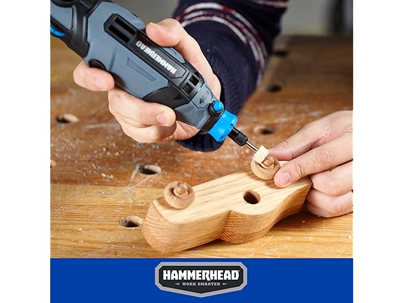 Hammerhead 1.2-Amp Rotary Tool with 62 Accessories