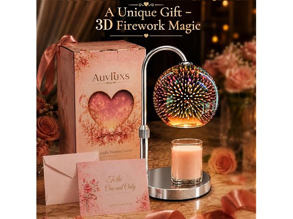 Candle Warmer Lamp 3D Firework