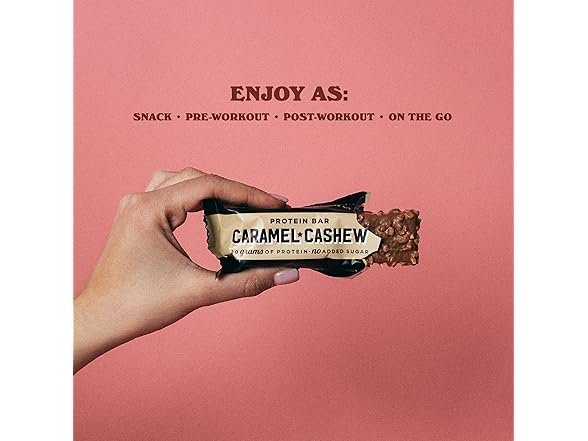 12CT Barebells Caramel Cashew Bars