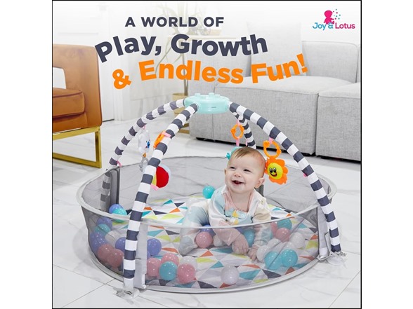5 in 1 Baby Play Gym & Ball Pit