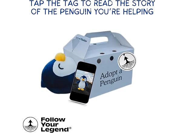 Follow Your Legend Penguin Plush