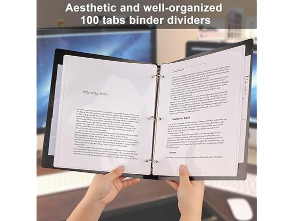 HABGP Dividers for 3 Ring Binder