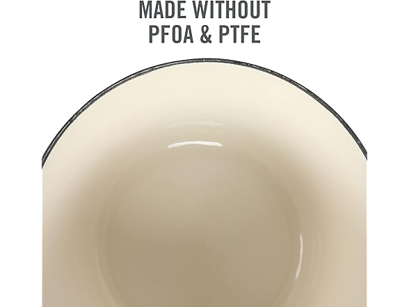 MARTHA STEWART 7QT Cast Iron Dutch Oven