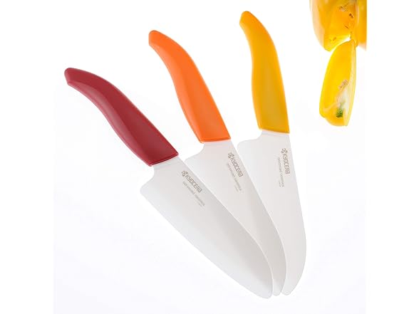 Kyocera's 5.5” Ceramic Santoku Knife