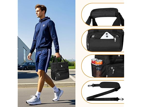 Double Insulated Leakproof Lunch Bag