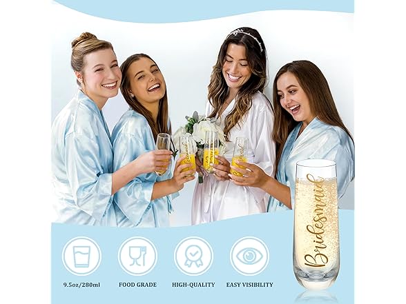 NOVITAR NOVITAR Bridesmaid Proposal Gifts, Will