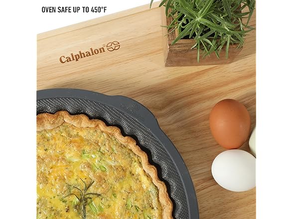 Calphalon Omni Exclusive GlassFlex Technology 6 Cup Pie Pan 