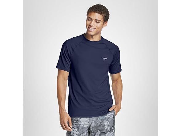 Speedo Regular-Fit Swim Shirt (S)