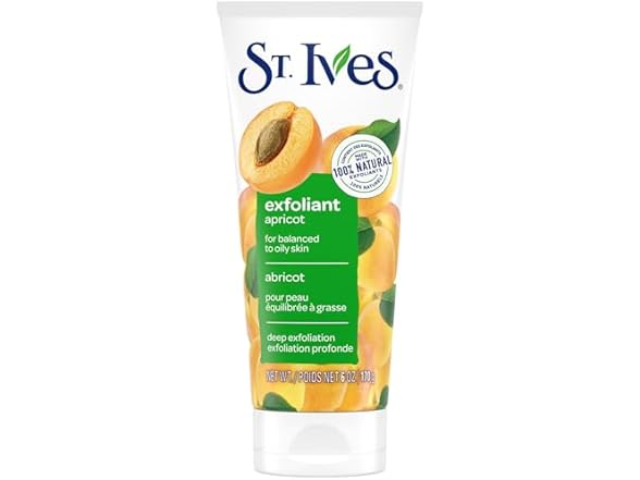 St. Ives Apricot Facial Scrub Fresh Skin 6oz
