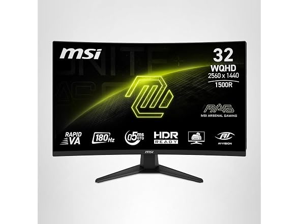 MSI MAG 321CQF E18W Monitor