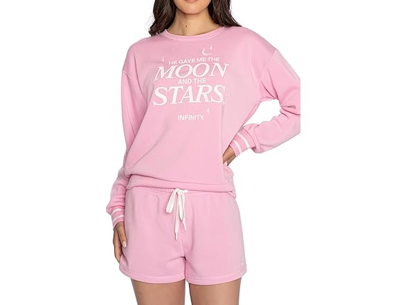 PJ Salvage Summer Sweatshirt Short Set