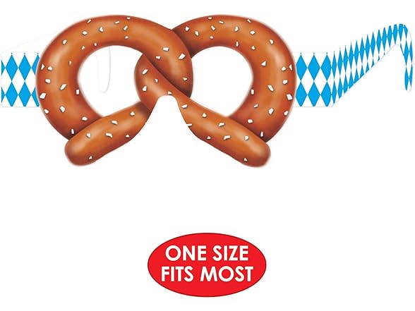 Beistle Pretzel Eyeglasses