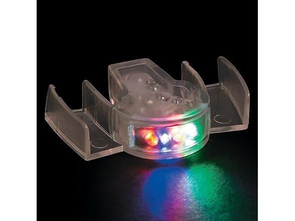 Fun Express Cosmic Multicolor Flashing Teeth - 2.25" (6 Pack