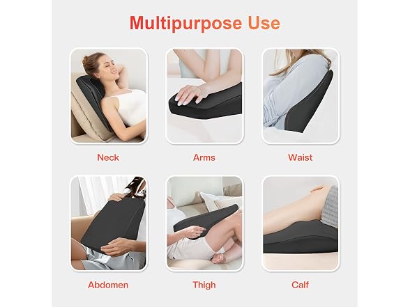 Back Massager with Heat and Vibration