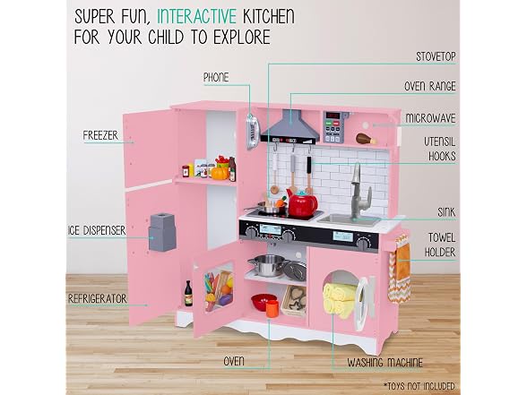 Kitchen Washer Set Pink
