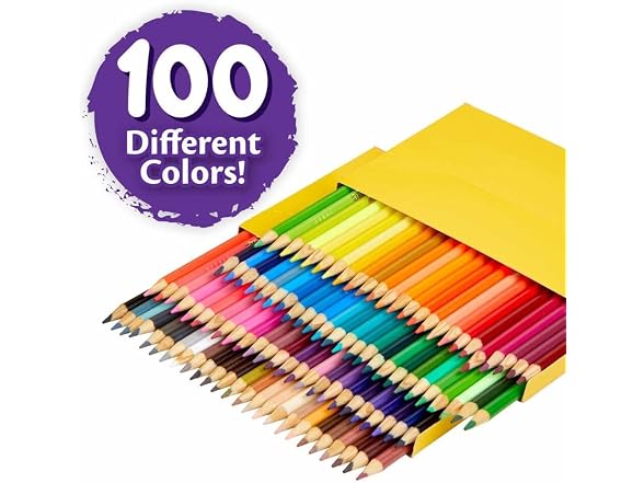 Crayola Colored Pencils - 100-Per Box