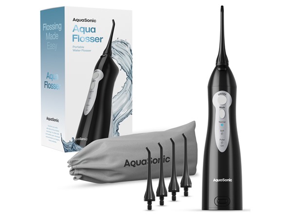 AquaSonic Aqua Flosser Black - Gallery 2