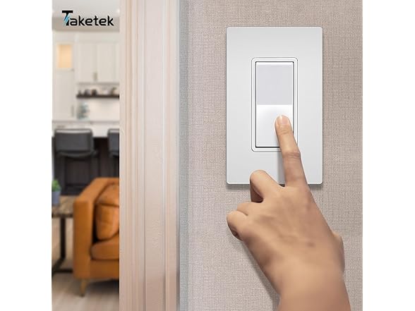 TAKETEK Screwless Decorator Wall Plate, 20 Pack