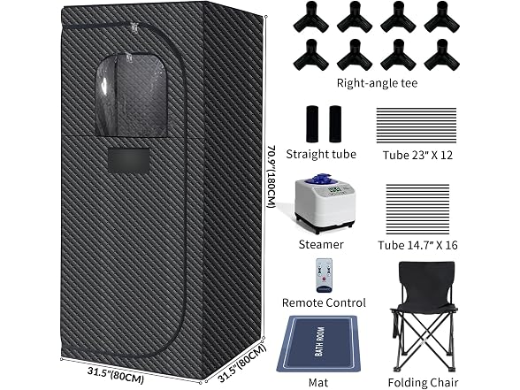 Portable Sauna, Steam Sauna