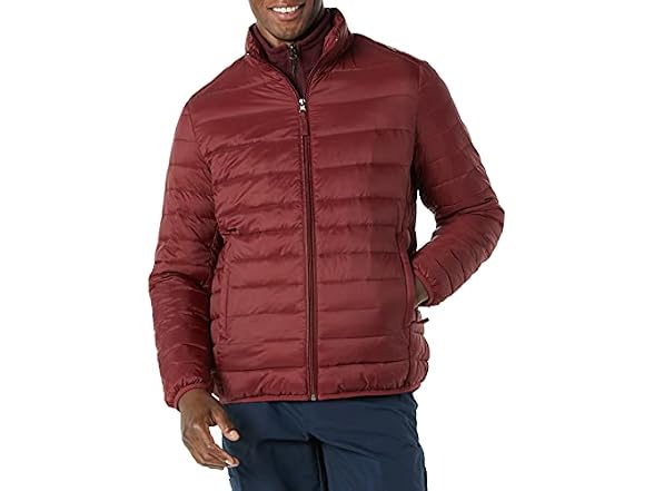 Amazon Essentials Men Packable Lightweight Jacket