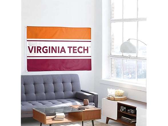 VT Hokies Flag 3x5 Horiz