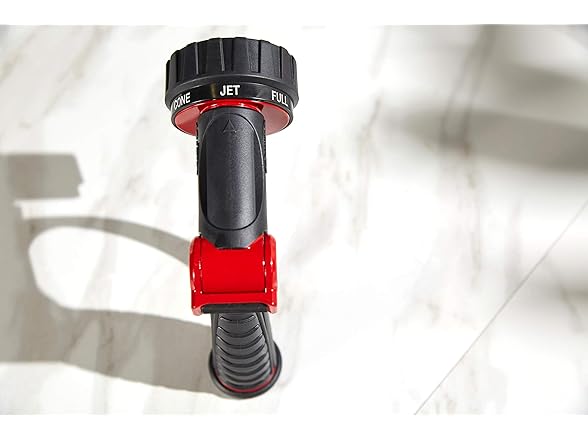 Orbit 58993 7-Pattern Watering Nozzle with Thumb Control, Black