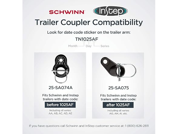 Coupler Attachments for Instep and Schwinn Bike Trailers