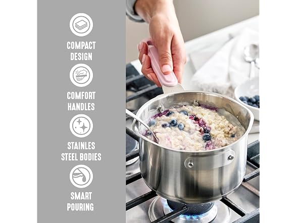 GreenLife BK Twisting Stainless Steel Set