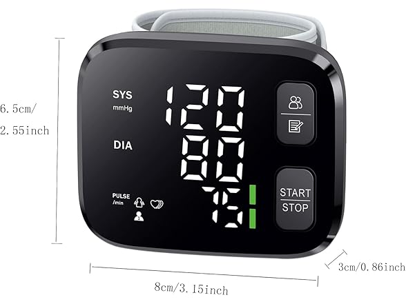 Blood Pressure Wrist Monitor