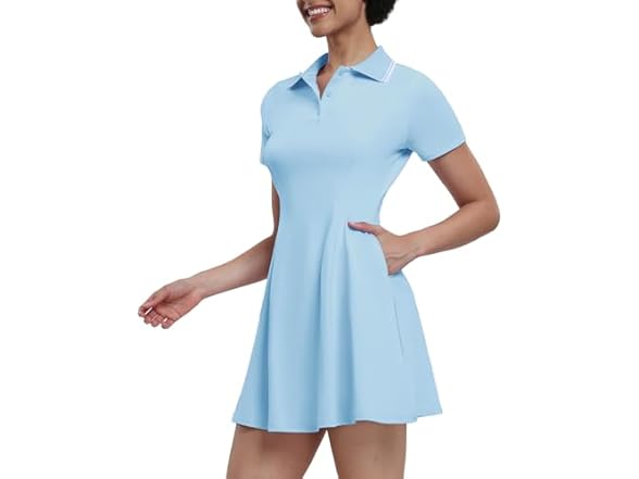 Ggov Women Tennis Dresses Golf Dress Short Shorts