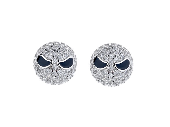 Silver night before Christmas Earrings