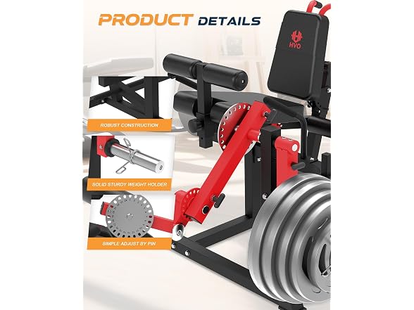 HVO Leg Curl Machine Extension