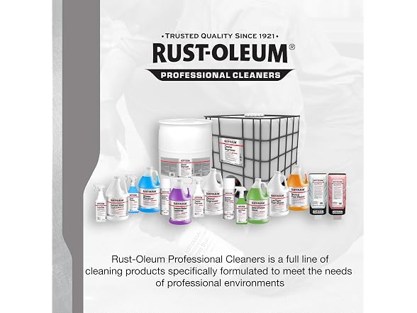 Rust Oleum Foaming Glass Cleaner 20 oz