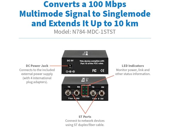 Eaton Tripp Lite Series Multimode to Singlemode