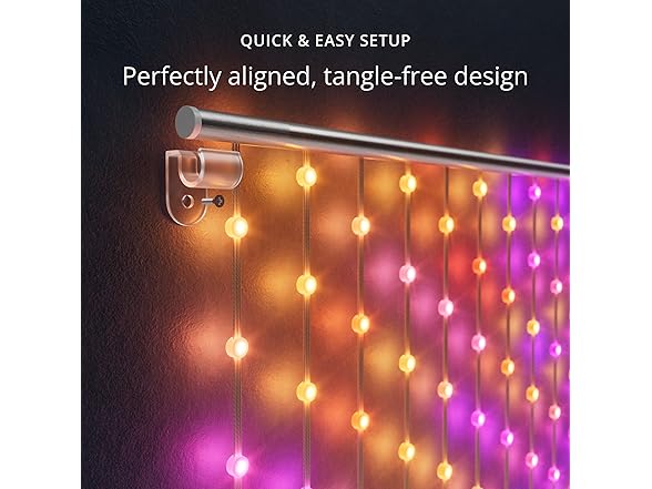 Twinkly Matrix Light Curtain, 480 LED's