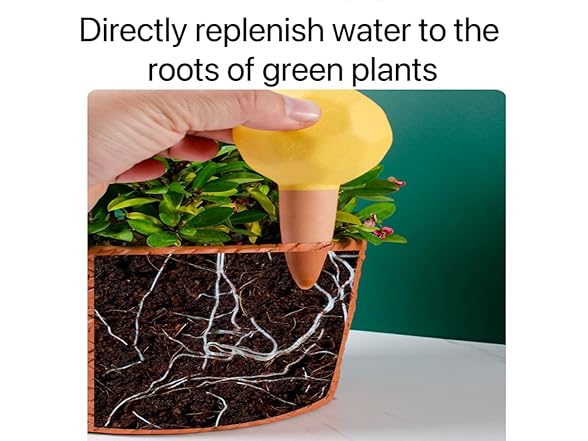 4Pcs Self Water Terracotta Spikes