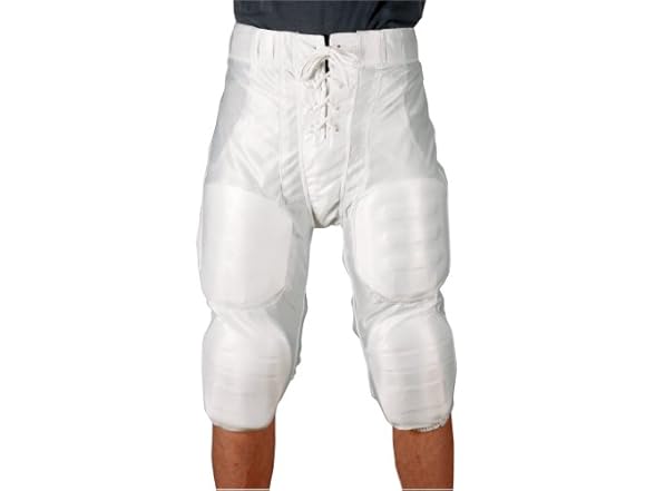 Markwort Youth Football Pants (White, X-Large)