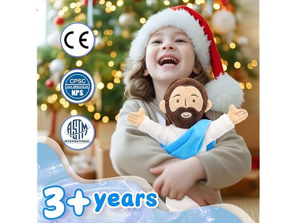 Yelakey 13" Jesus Plush - Gallery 4