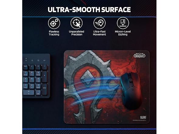 WOW Hoard Red Gaming Mousepad