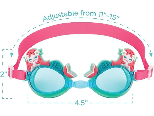 Stephen Joseph Swim Goggles, Flower