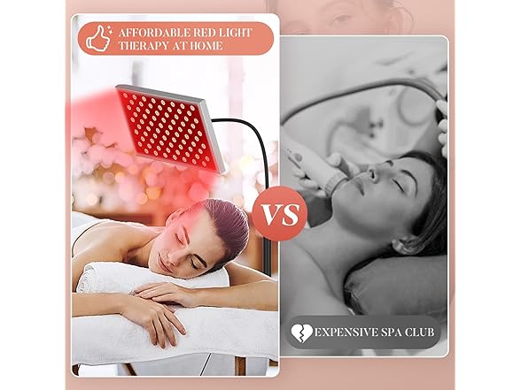 Red light therapy for body