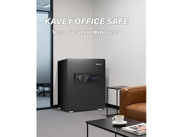 Kavey 2.0 Cubic Feet Biometric Safe Box