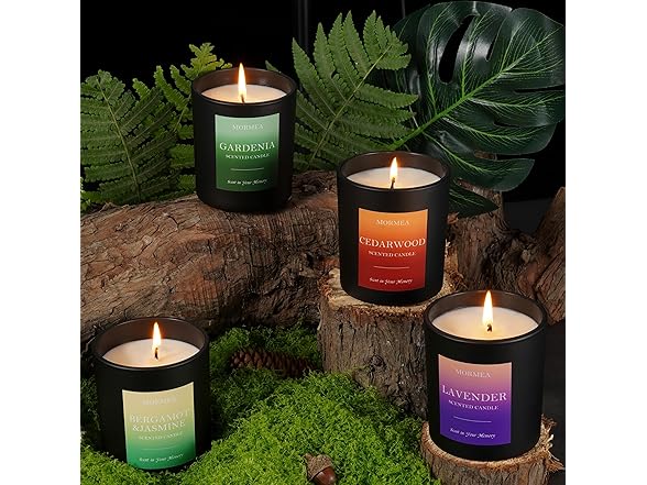 MORMEA Scented Candles, Lavender