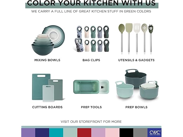 COOK WITH COLOR Mixing Bowls Set