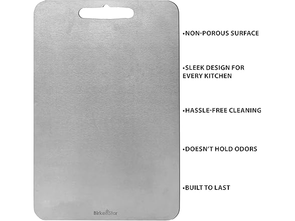BirkenStar Titanium Cutting Board
