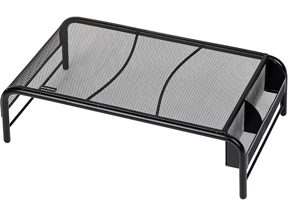 Mind Reader Monitor Stand, Ventilated Laptop Riser