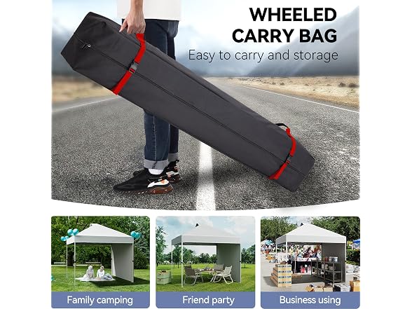 GarveeLife 10x10' Pop Up Canopy