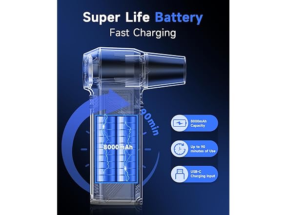 Compressed Air Duster, 150000RPM