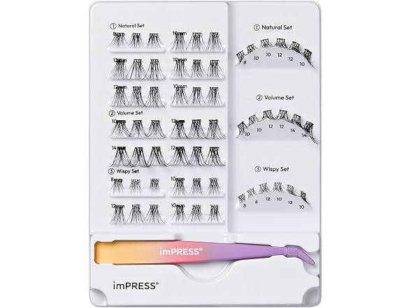 imPRESS Kiss Impress Individual Lash Kit Pre
